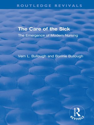 cover image of The Care of the Sick